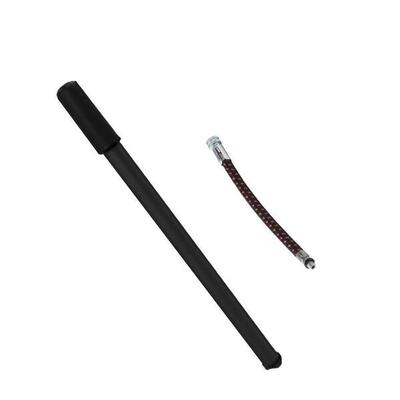 pompa gonfiatore per pneumatici ruote bici con raccordo flessibile EV