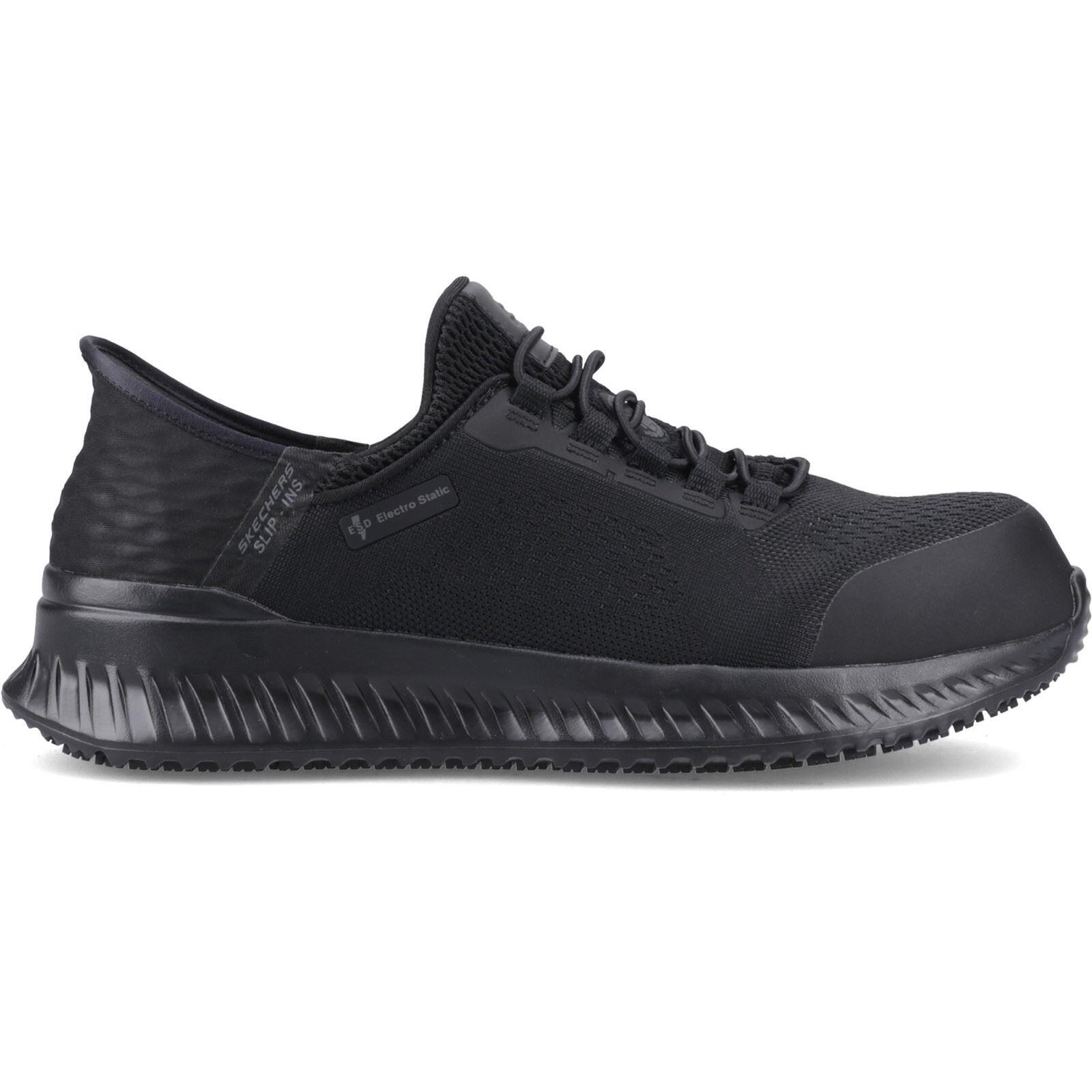 Zapatillas Skechers Hombre Slip-ins: Work Tilido - Fletchit Negro 6/6