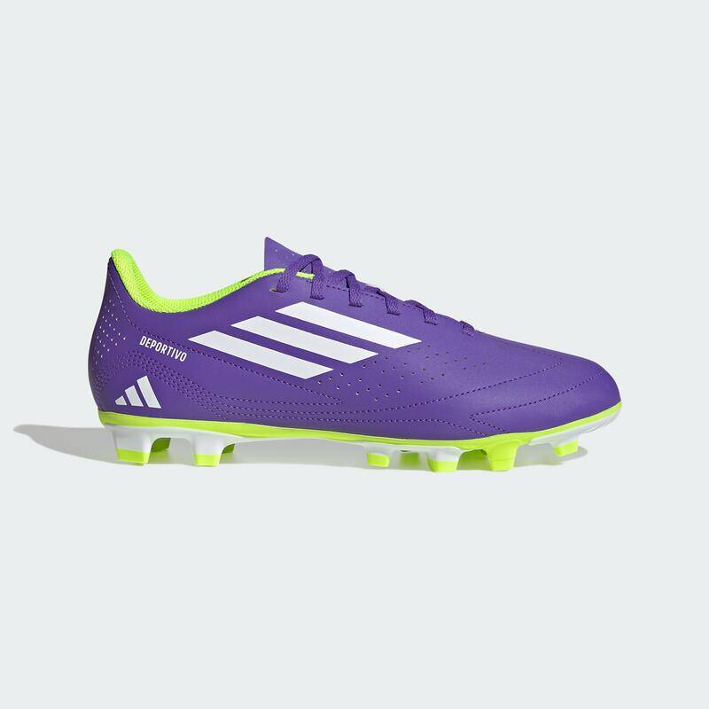 Adidas DEPORTIVO III FxG Men Football Shoes Purple -  3