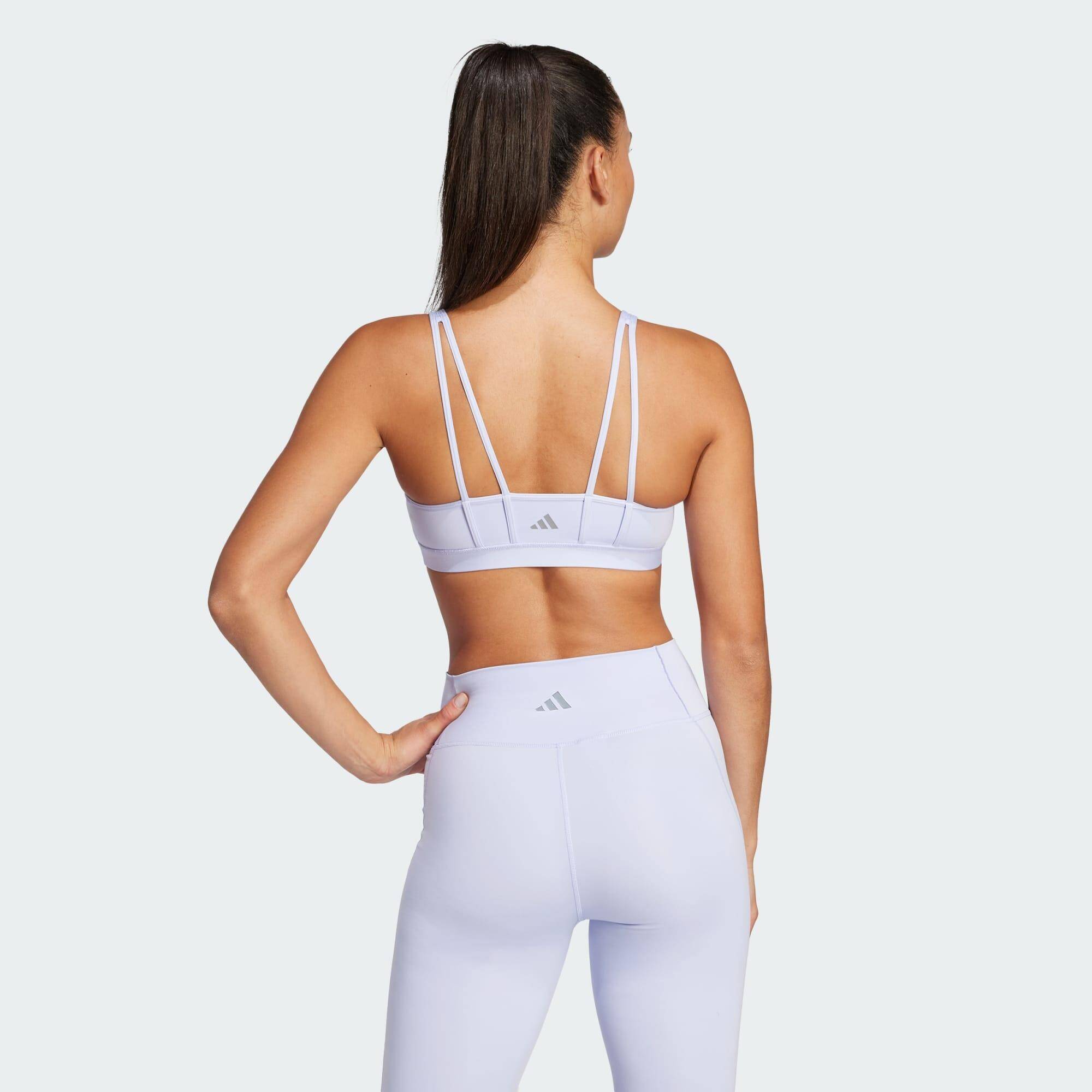 Adidas ALL ME ESS MS Women Training Bra Purple -  2