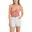 Pantaloni scurti Essentials  Stretch 5 Pkt Shorts - alb femei