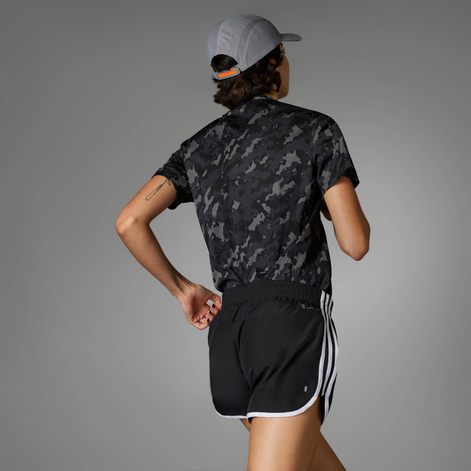 Adidas M20 SHORT Women Running Shorts Black -  2