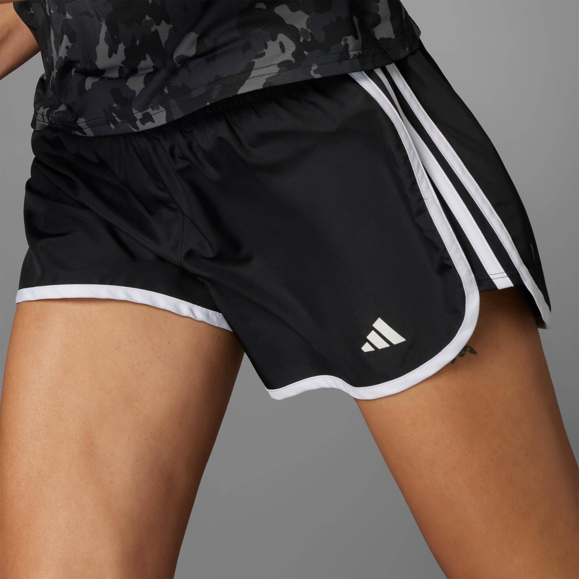 Adidas M20 SHORT Women Running Shorts Black -  4