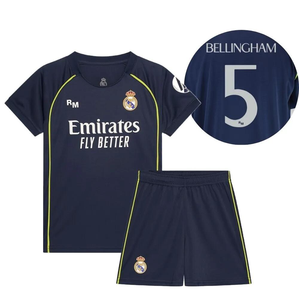 Real Madrid - Maillot Extérieur Jude Bellingham Real Madrid 25/26 Enfants - Tenue De Football - Bleu - 10 Ans / 140 Cm - Decathlon