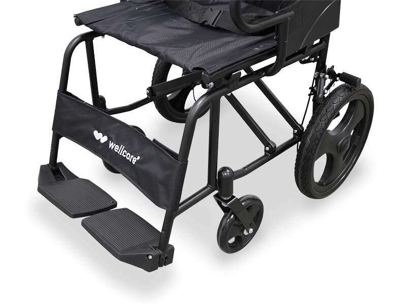 Fauteuil roulant pliant Wellcore pour le transfert 2/5