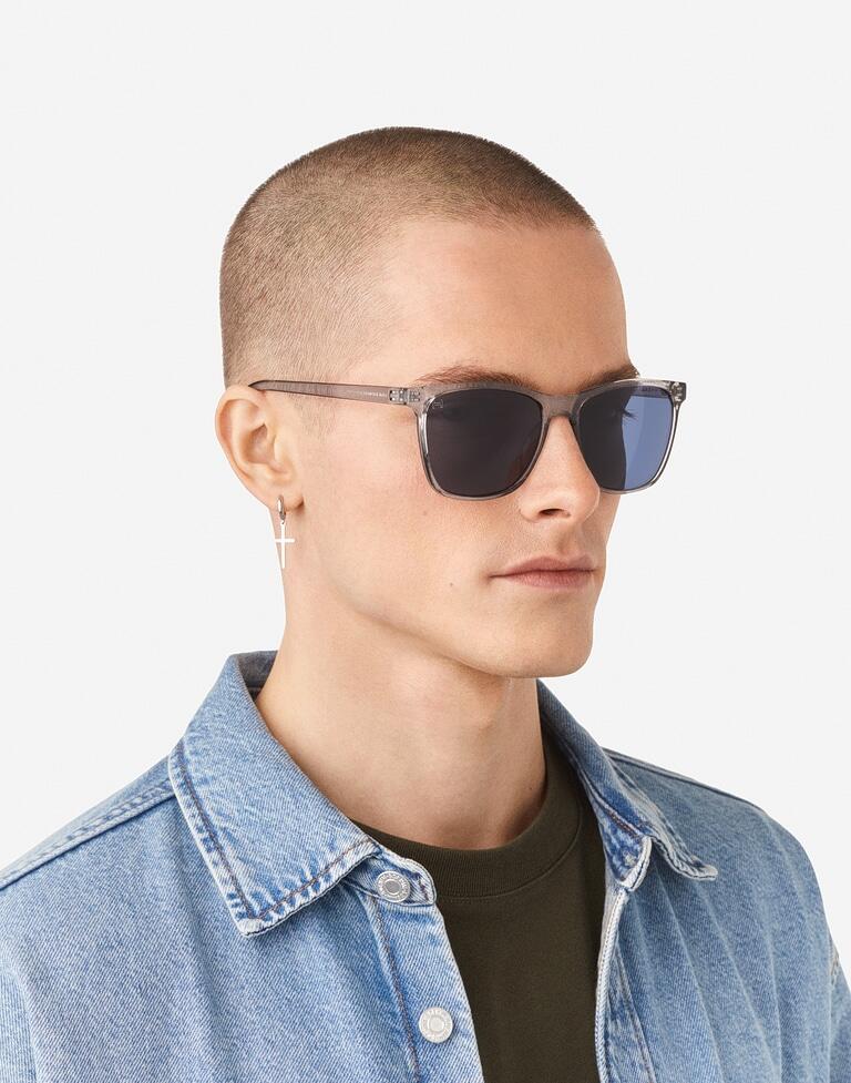 HAWKERS - Lunettes de soleil pour Homme et Femme -  WAVE - GREY SMOKE BLUE 6/8