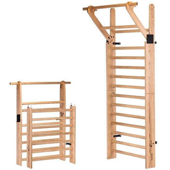 Spalliera con barra per trazioni premontato - Vira - Made in Germany