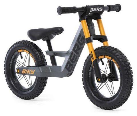 BERG Odrážedlo pro Děti, 2,5+ Let, 12 Palců, Biky Cross Šedá