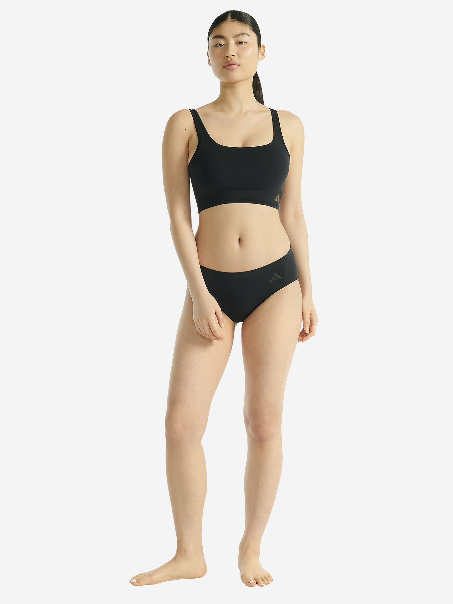 Hipster bequeme Panty Damen - Sport Active Light Flex schwarz 3/6