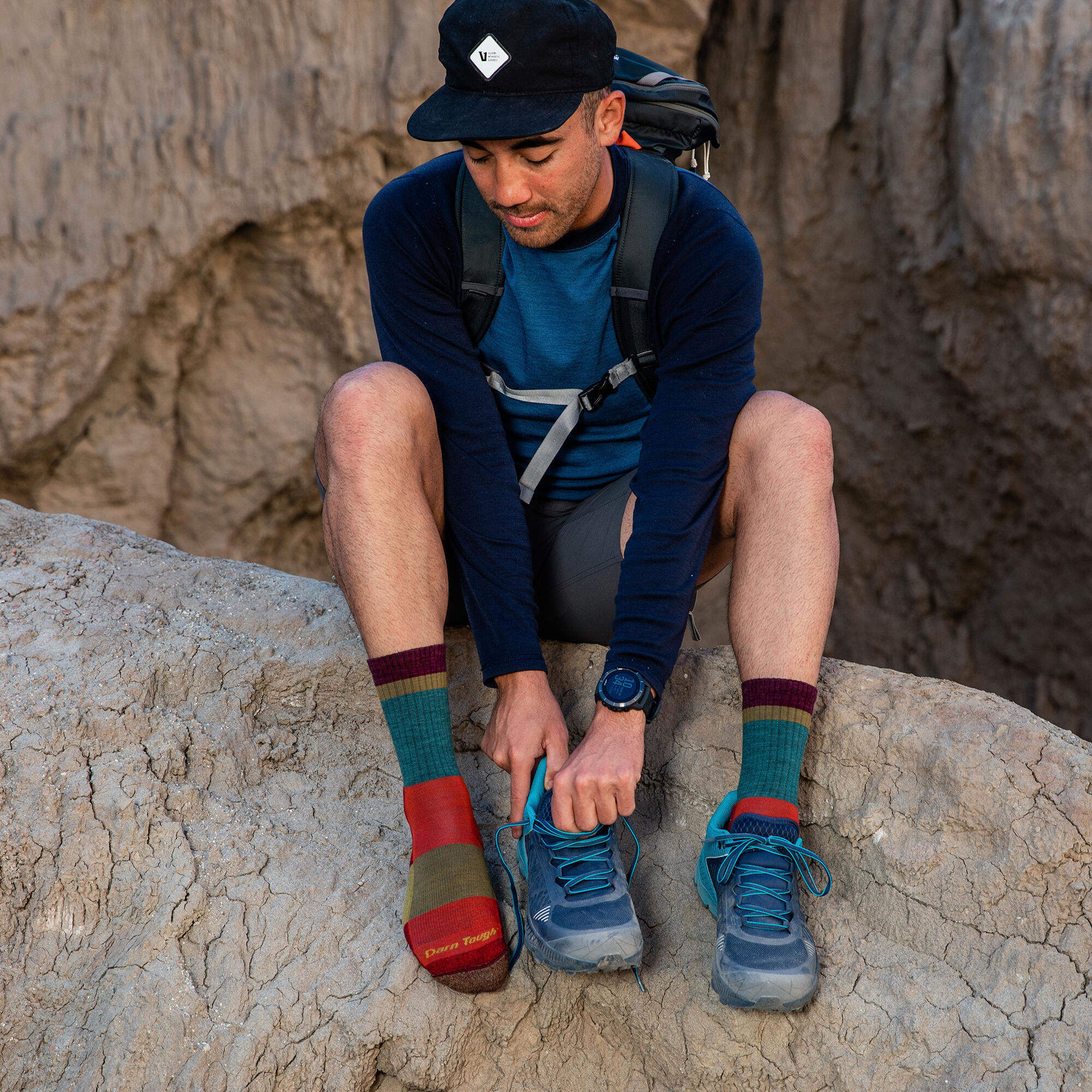 Darn Tough - Herren Merinowolle Micro Crew Atmungsaktive Wandersocken 5/5