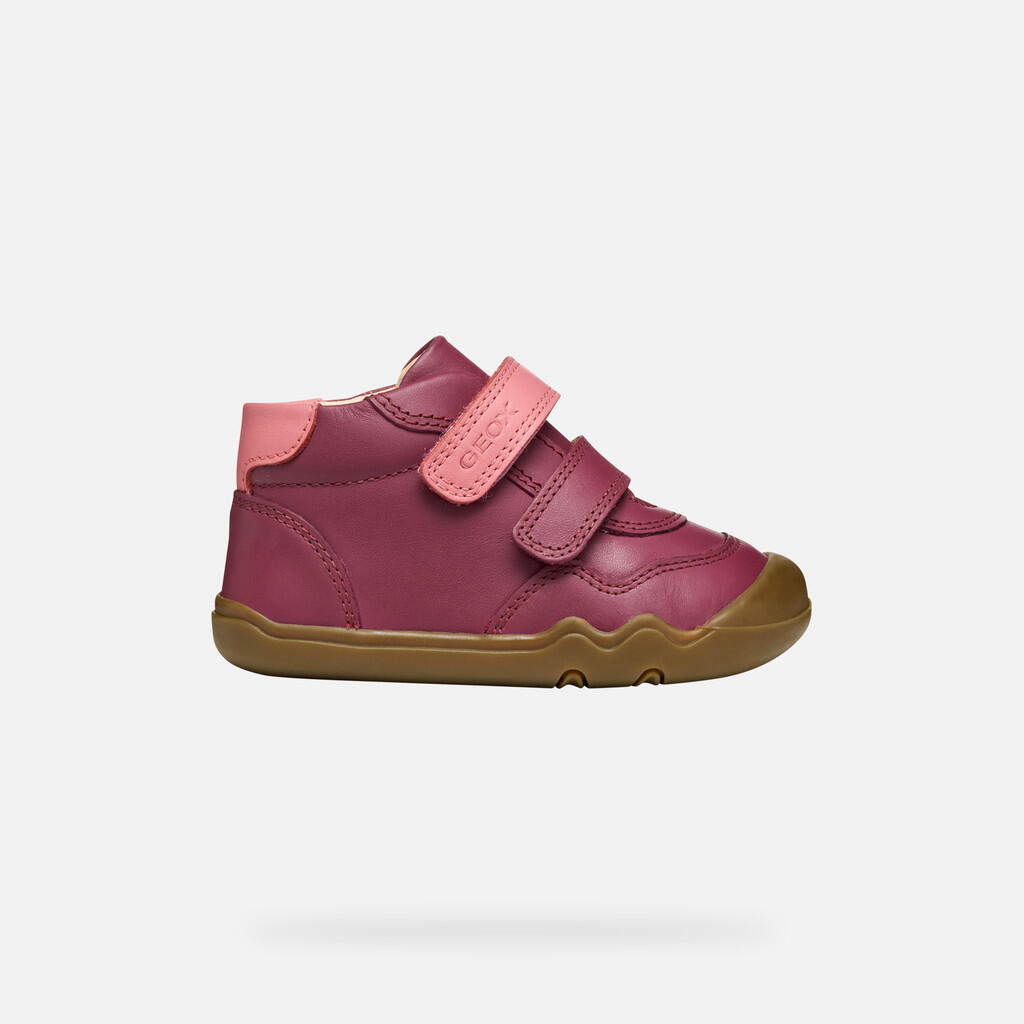 Baskets Bébé Fille B STEPPIEUP GIRL Violet Foncé/Rose Foncé 2/7