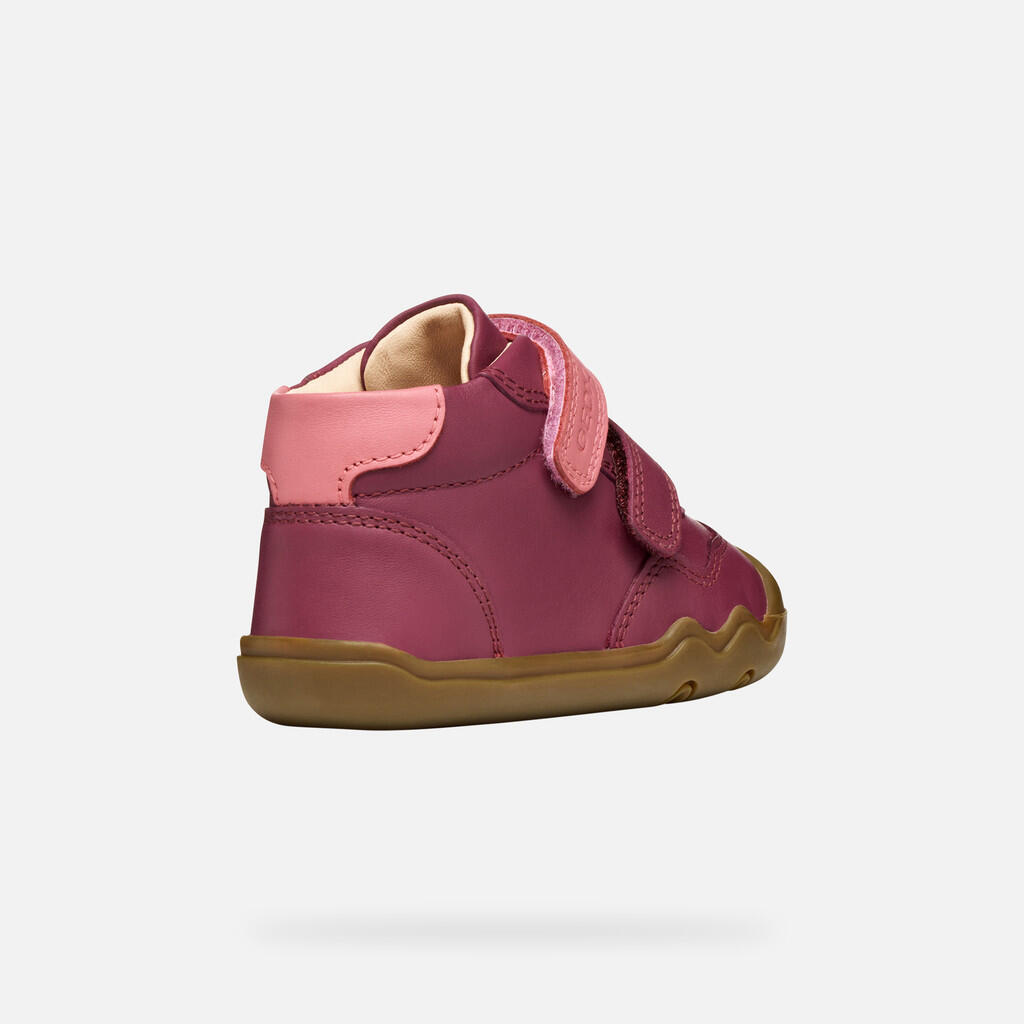 Baskets Bébé Fille B STEPPIEUP GIRL Violet Foncé/Rose Foncé 5/7