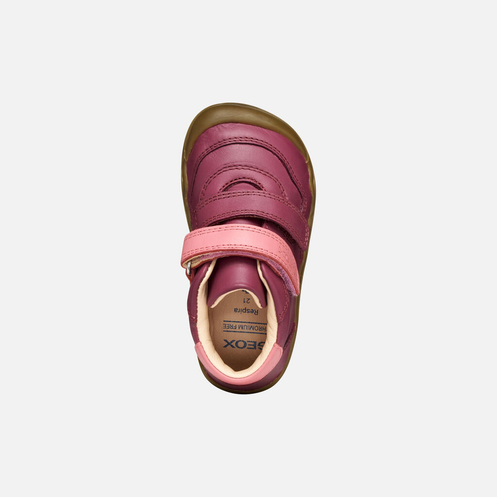 Baskets Bébé Fille B STEPPIEUP GIRL Violet Foncé/Rose Foncé 6/7
