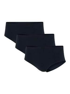 Hipster bequeme Panty Damen - Sport Active Light Flex schwarz