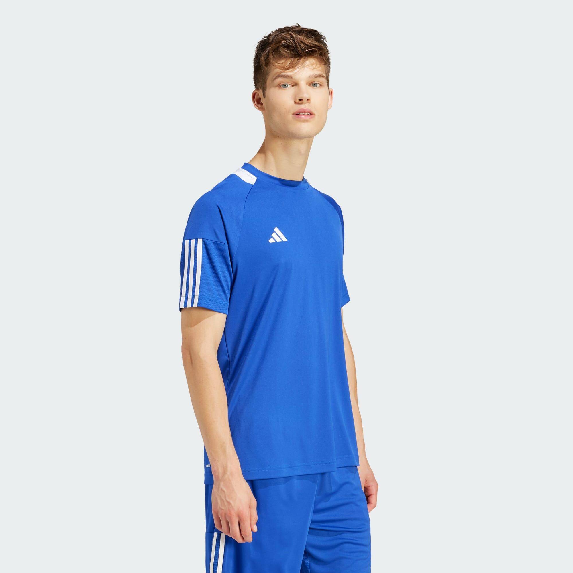 Adidas M SERENO 3S T Men Sports T-Shirts Blue -  3