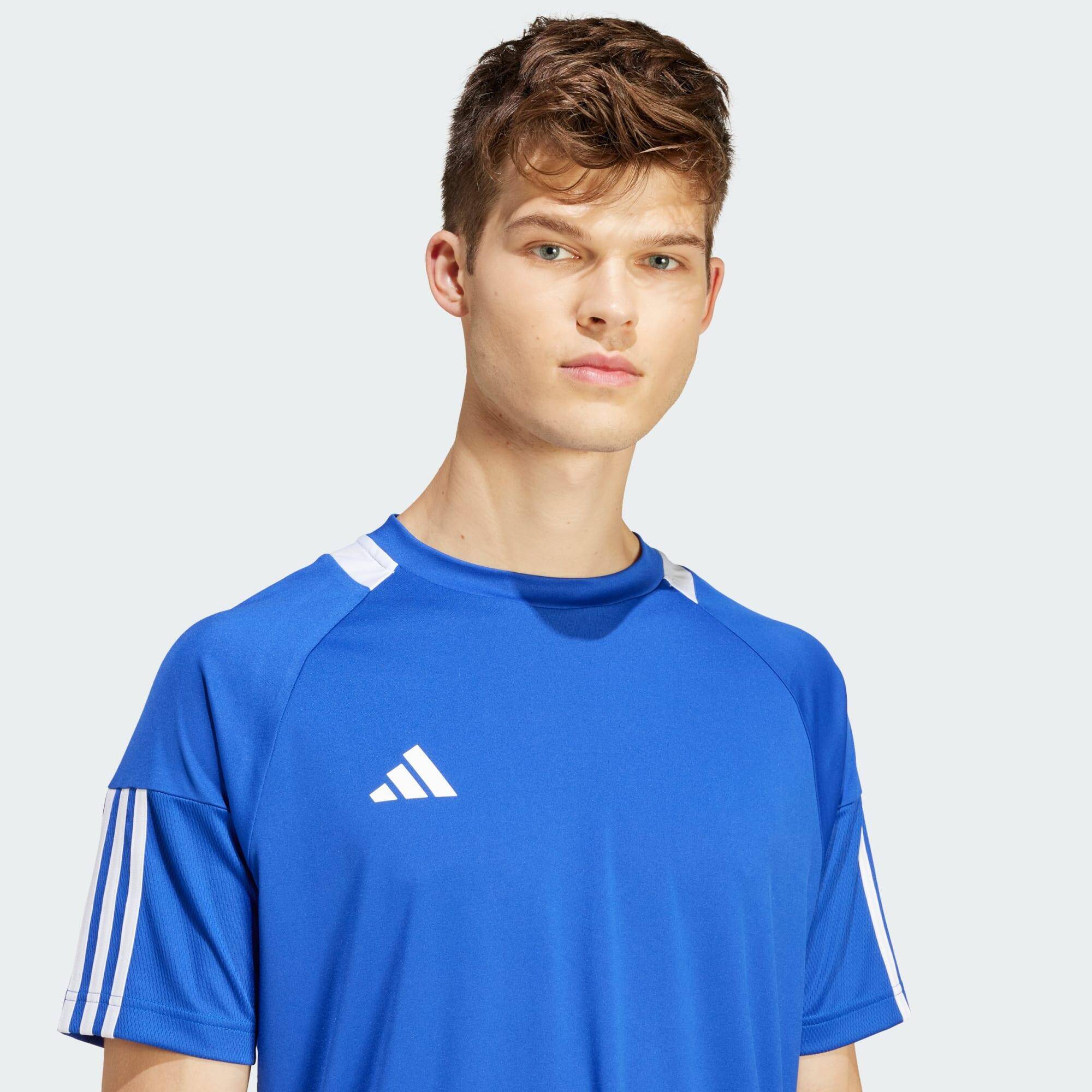Adidas M SERENO 3S T Men Sports T-Shirts Blue -  5