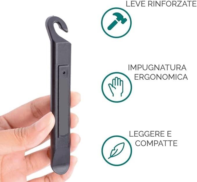 levagomme bici set da 3 pezzi leve per ruote  EV 3/6