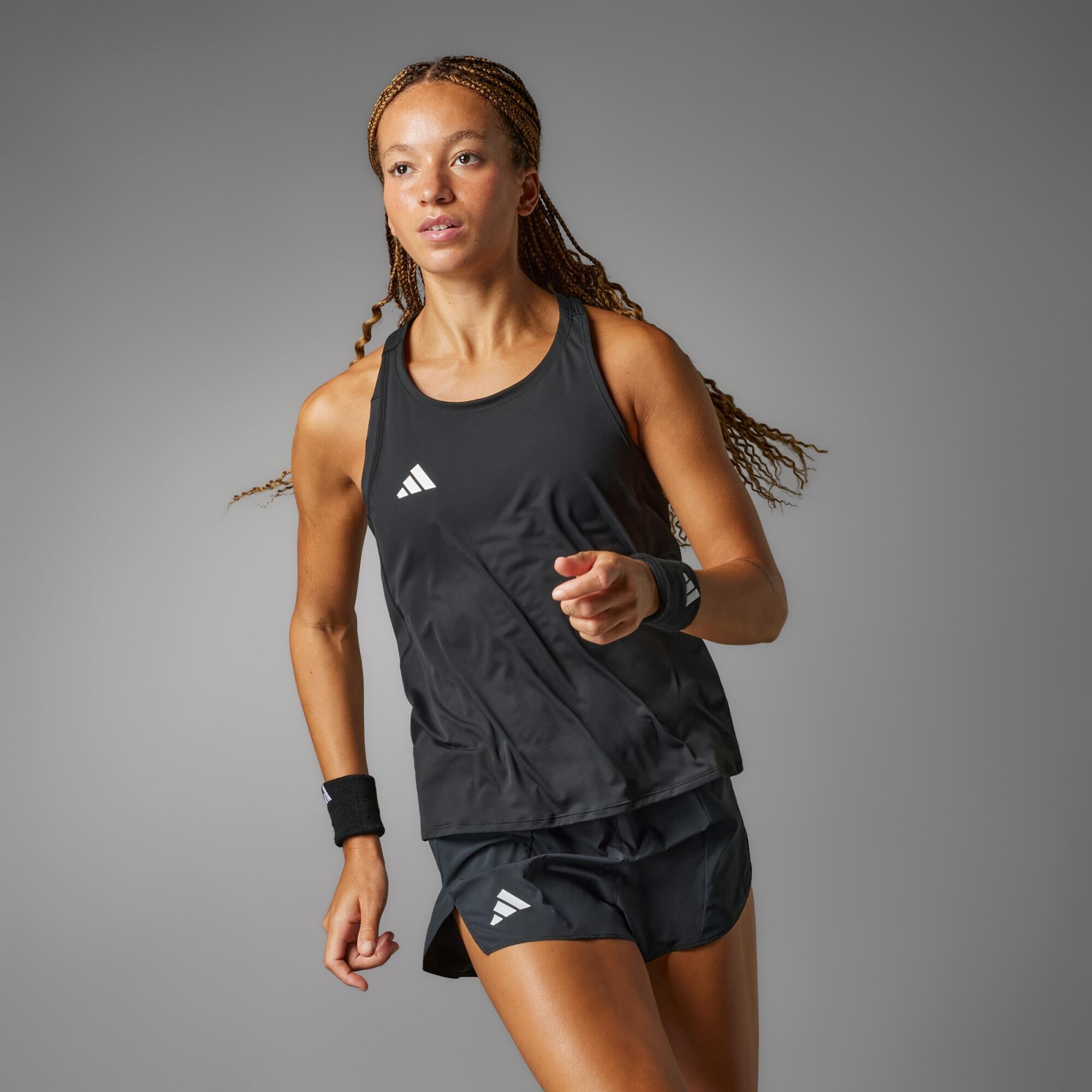 Adidas ADIZERO E SHORT Women Running Shorts Black