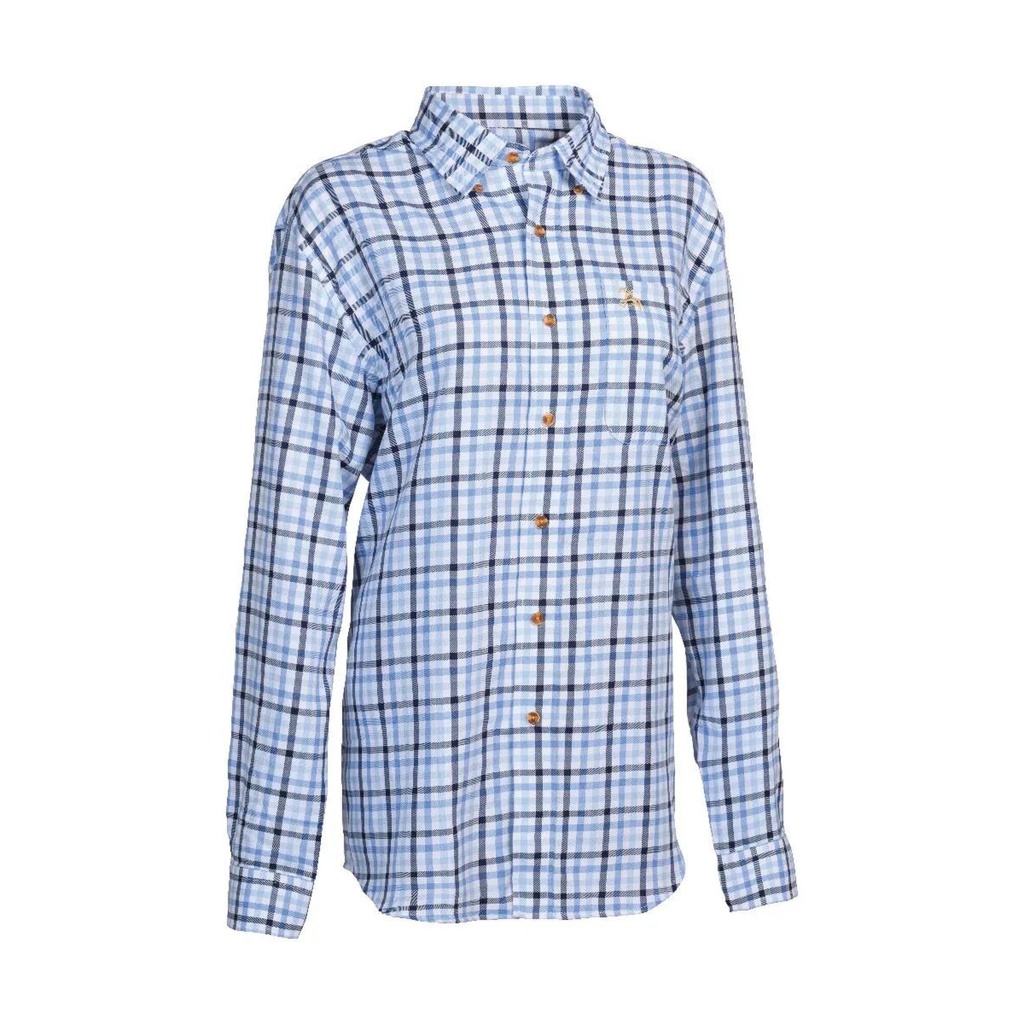 Ligne Verney-carron - Chemise De Chasse Femme Verney Carron Saphir - Chemise Manches Longues - Multicolore - Decathlon