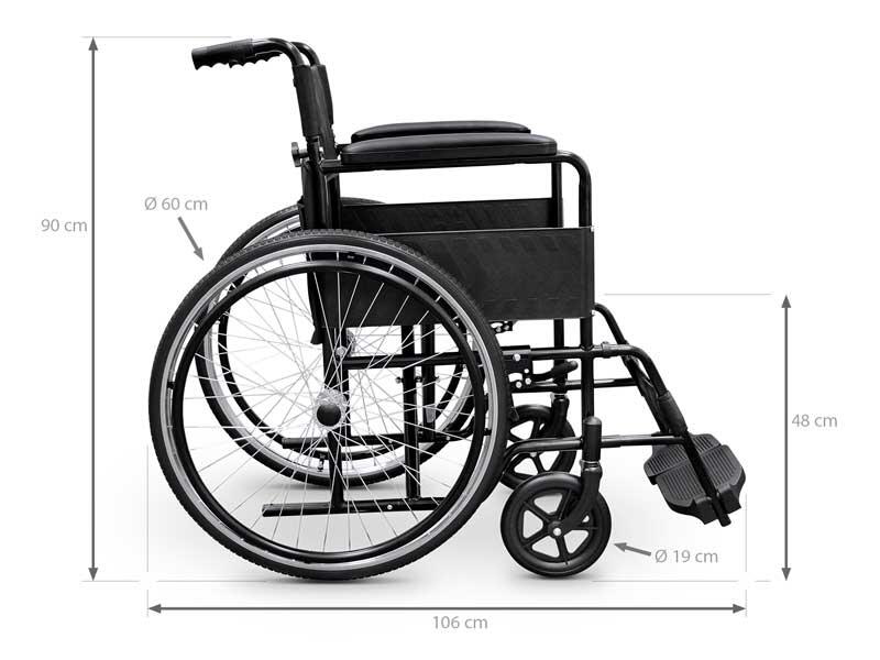 Carrozzina pieghevole Wellcore 4/5