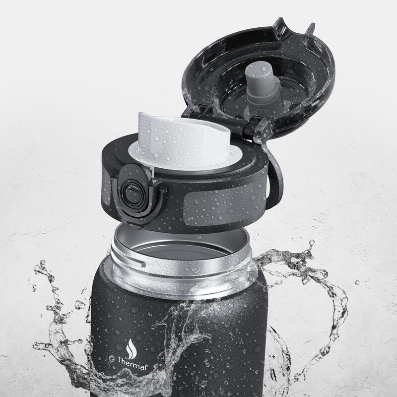 Sticlă termică ZIPRO - Oțel inox premium, fără BPA