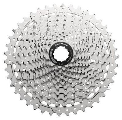 SUNRACE CS-RZ800 12V Argento Cassetta MTB