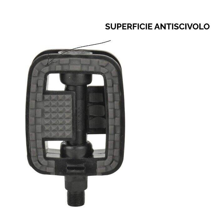 coppia pedali plastica 9/16 EV 4/6
