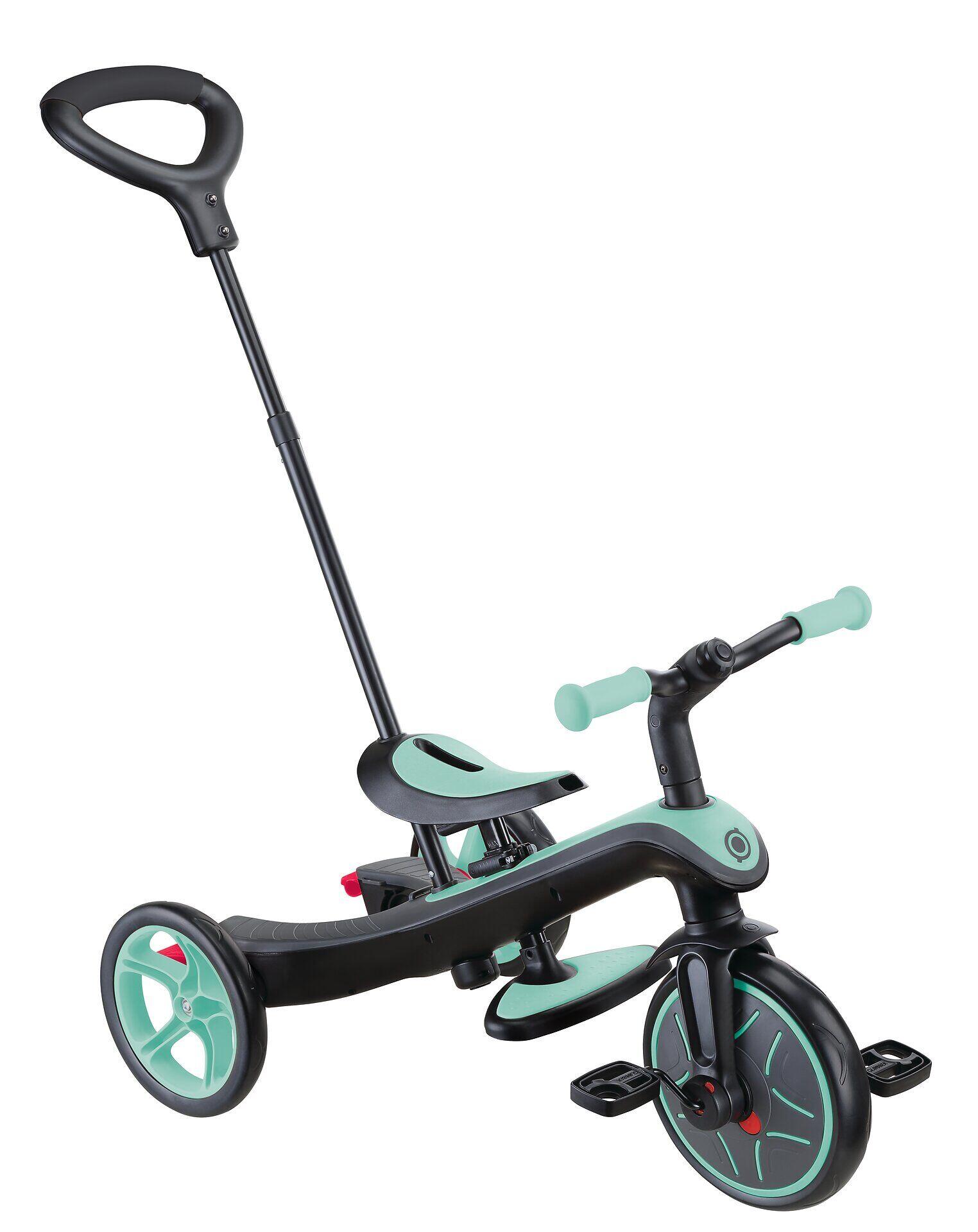 Triciclo evolutivo para bebé EXPLORER 4 en 1 - Verde menta 11/15