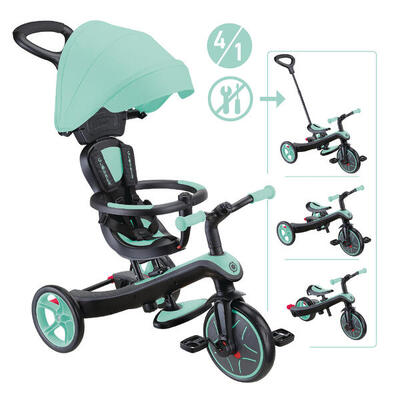 GLOBBER EXPLORER TRIKE 4in1 rot