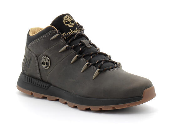 Basket mi-haute à lacets pour homme en gris Sprint Trekker
