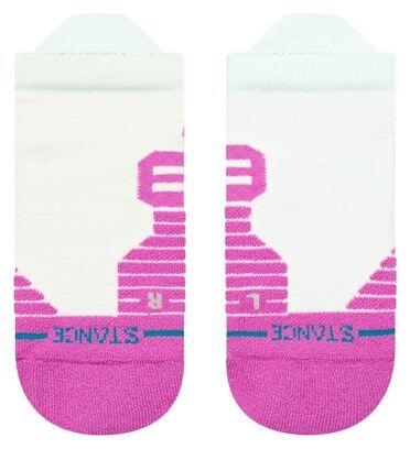 Stance Athletic Tab Performance - Calzini Bianco Con Imbottitura (73% Poliammide) - 2