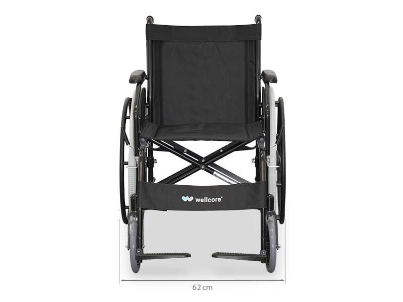 Fauteuil roulant pliant en aluminium Wellcore 3/5