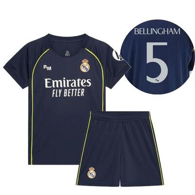Jude Bellingham Real Madrid Auswärtstrikot 25/26 Kinder