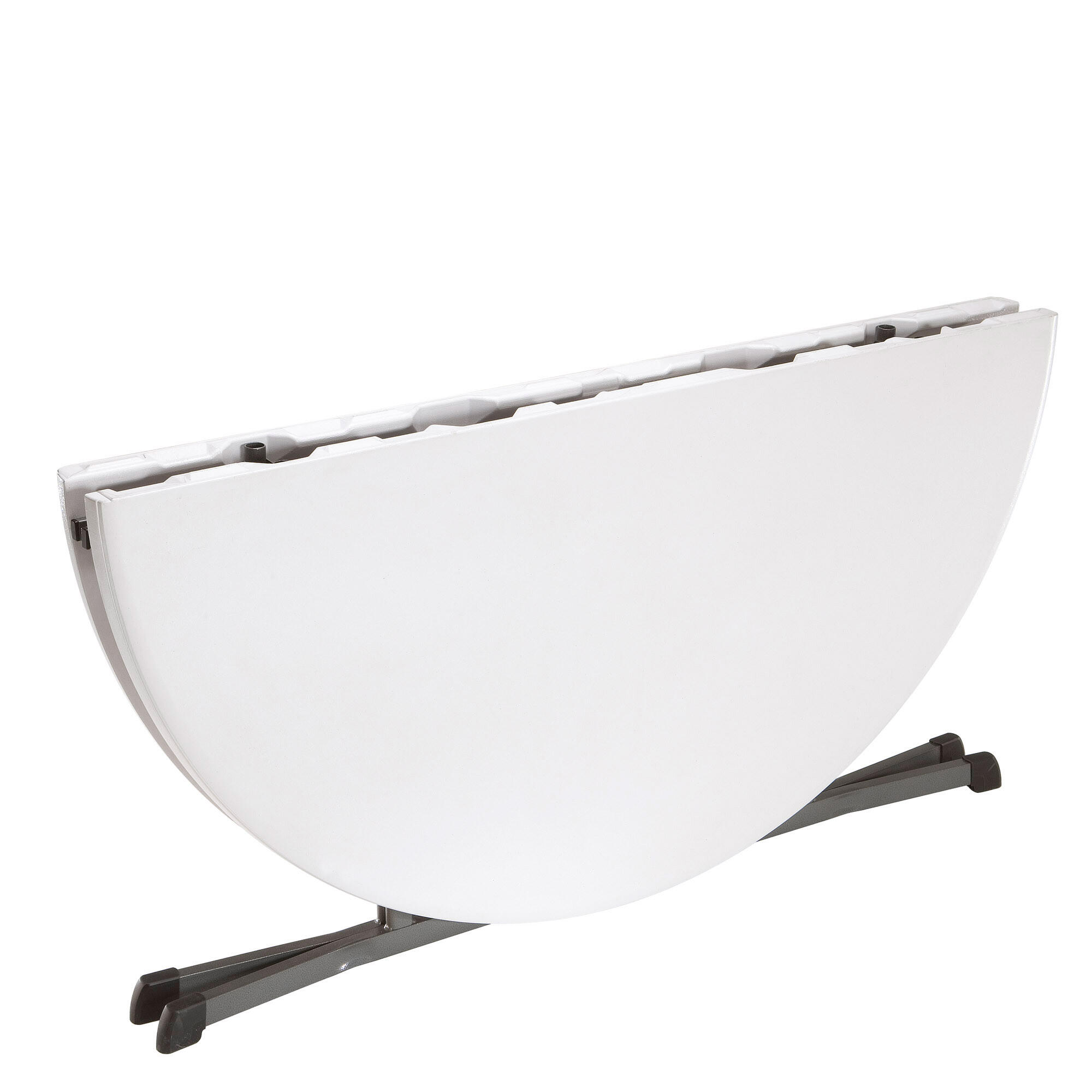 Pack mesa redonda plegable Ø152 cm + 8 sillas plegables blanco Lifetime 2/7
