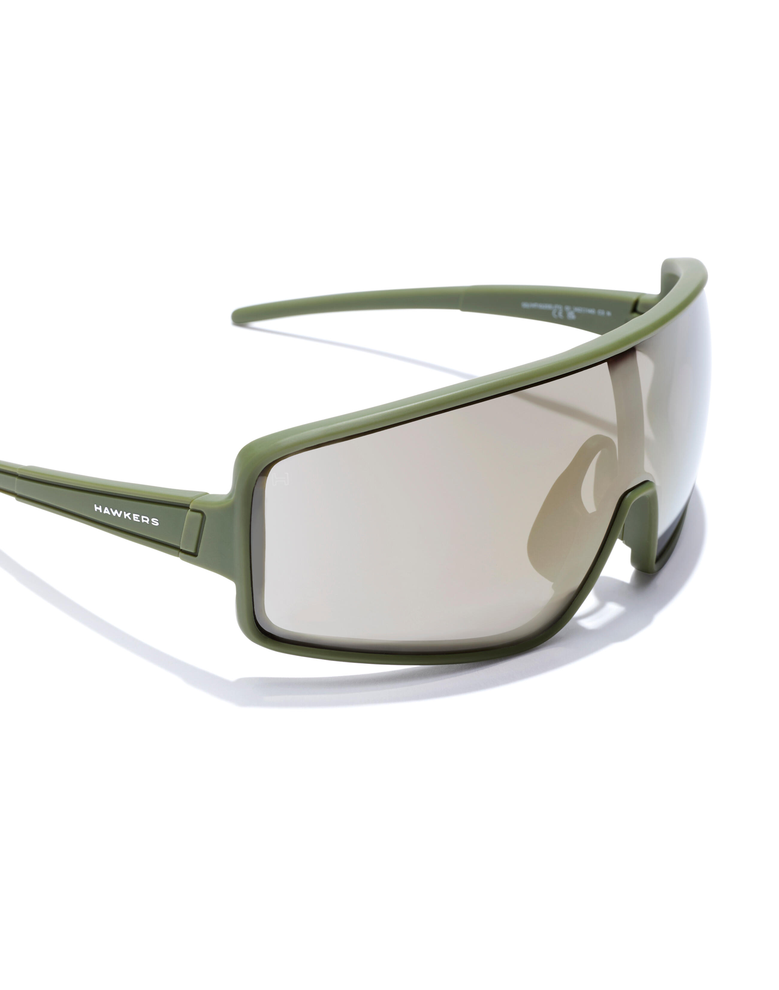 HAWKERS - Occhiali da sole per Uomo e Donna - TIGER - WILD GREEN BEIGE 3/8