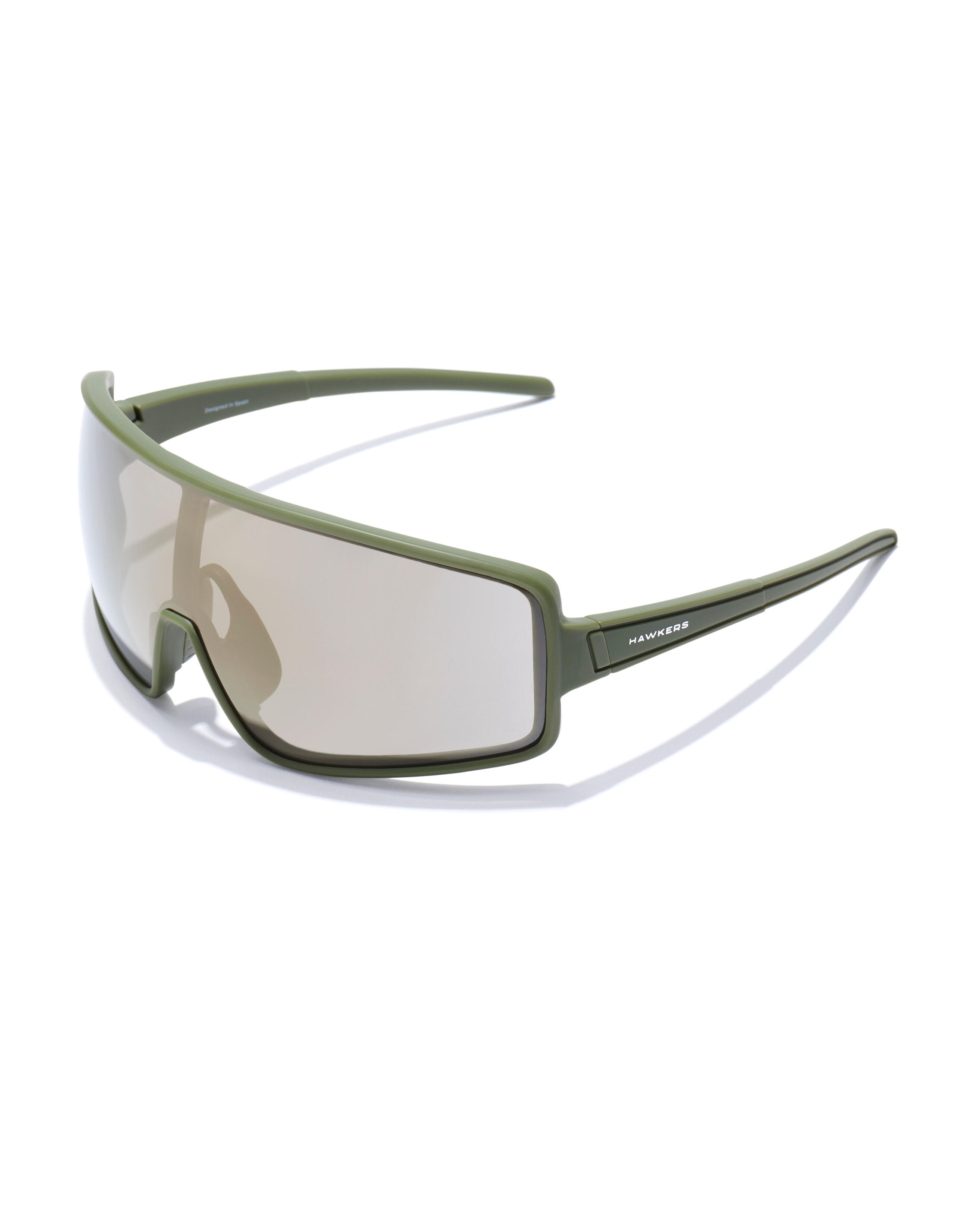 HAWKERS HAWKERS - Óculos de sol para Homem e Mulher - TIGER - WILD GREEN BEIGE