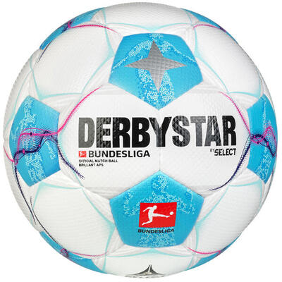 Fußball Bundesliga Brillant APS 2024/2025 Fußball Unisex Weiß-Hellblau