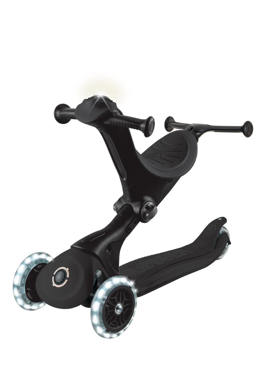 Trottinette évolutive GO-UP DELUXE LIGHTS 360 - Noir 9/14