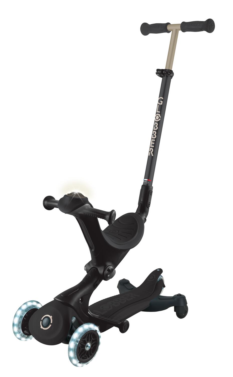 Trottinette évolutive GO-UP DELUXE LIGHTS 360 - Noir 8/14