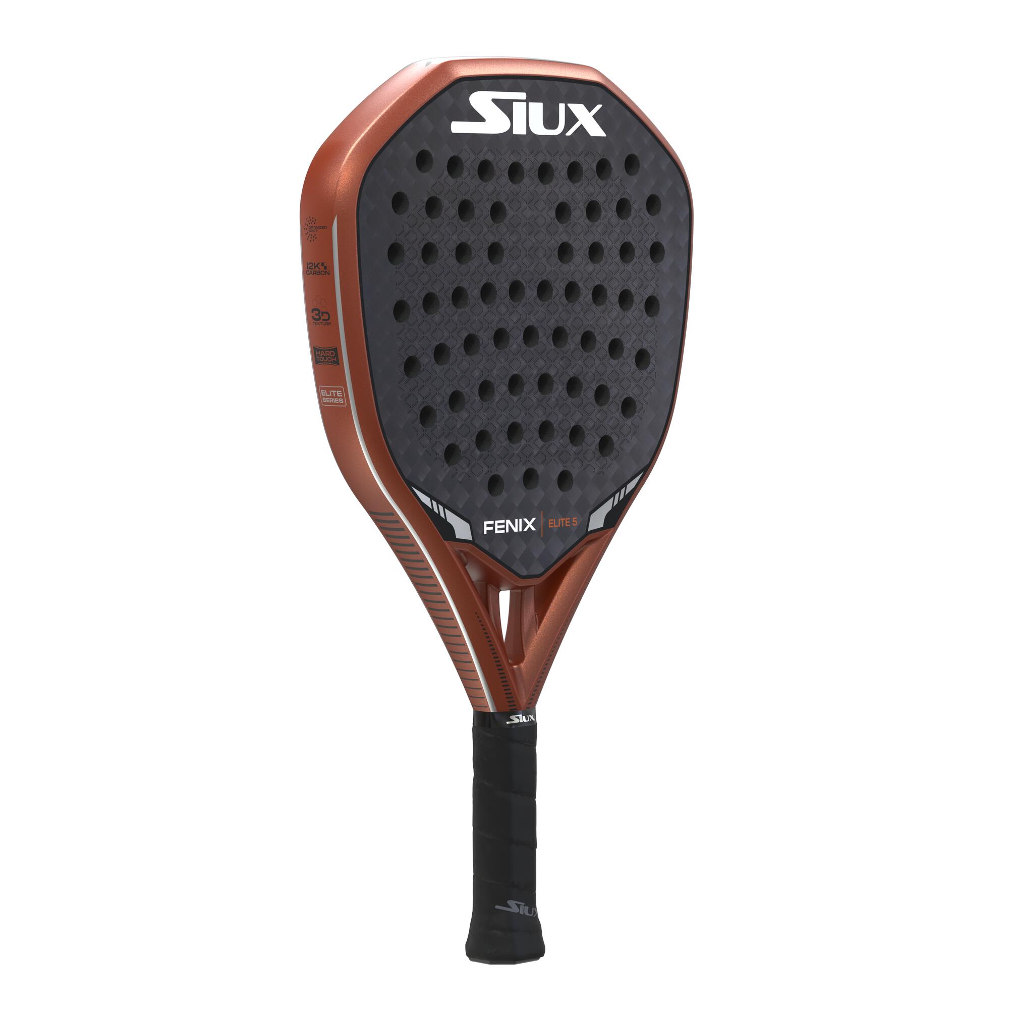 Siux - Pala de Pádel Fenix Elite 5 nivel avanzado forma diamante 5/7