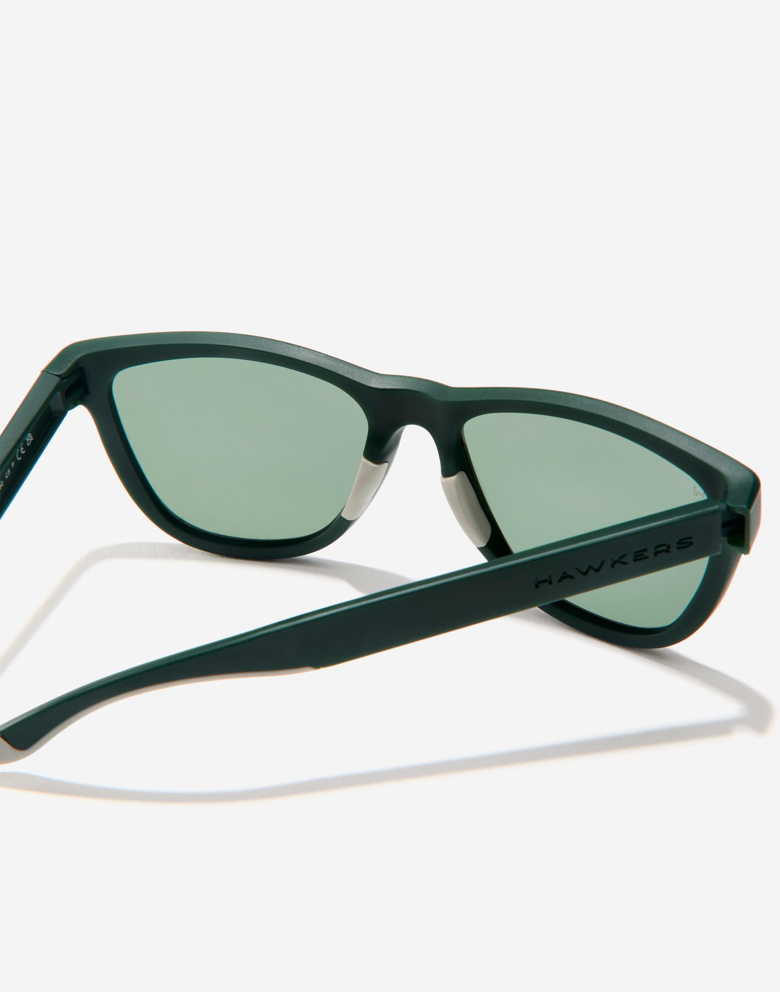 HAWKERS - Gafas de Sol para Hombre y Mujer - ONE SPORT RAW POLARIZED DARK GREEN 3/6