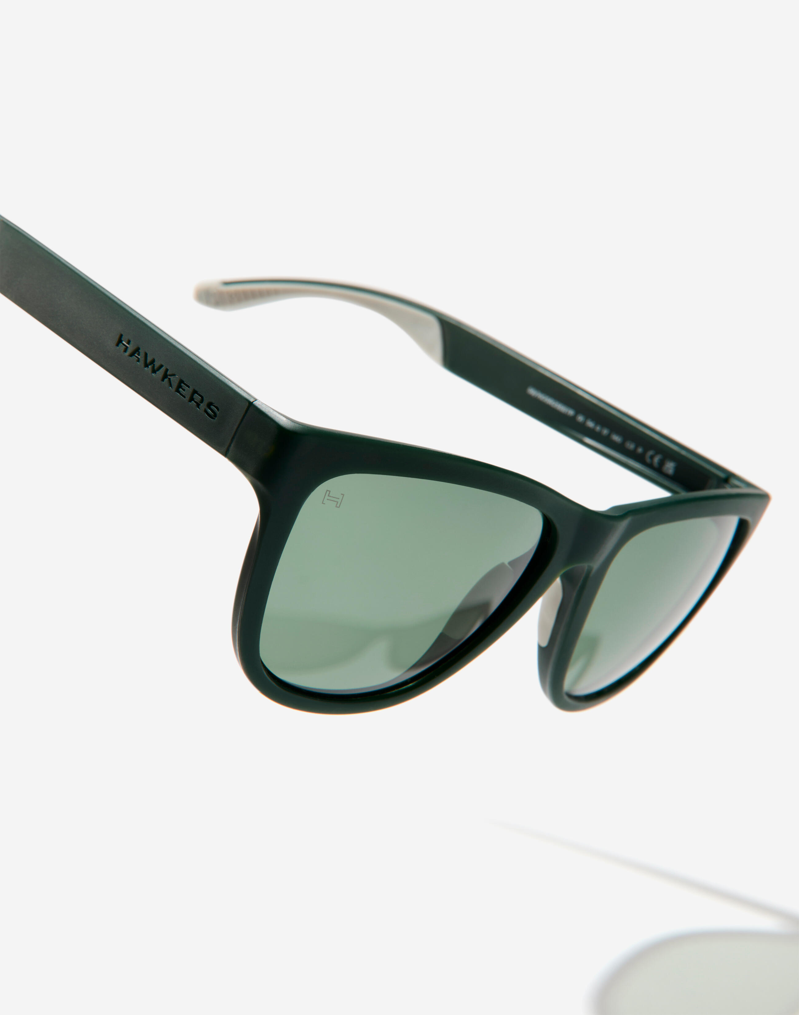 HAWKERS - Gafas de Sol para Hombre y Mujer - ONE SPORT RAW POLARIZED DARK GREEN 5/6
