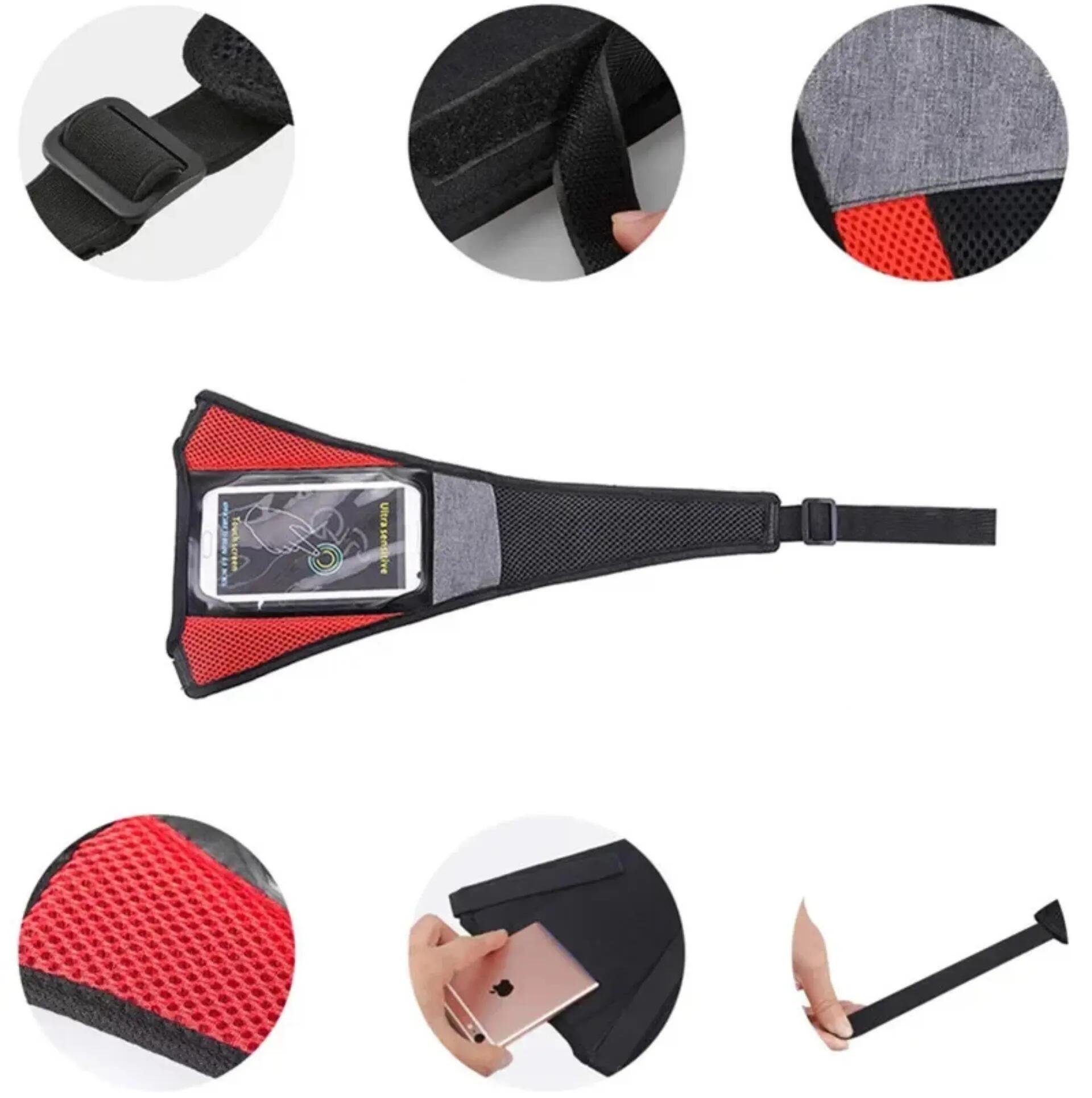 Toile anti-transpiration vélo avec housse téléphone intégrée – Home Trainer 6/6