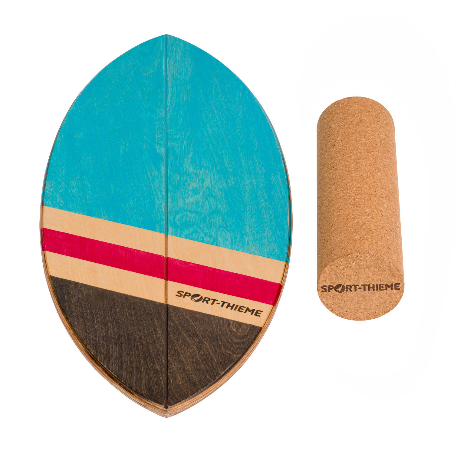 Balance-Board Kork Surfer Klein Fitnesstraining Unisex 2/6