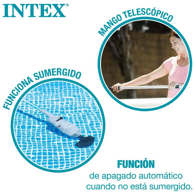 Aspirateur de piscine Intex - Rechargeable - 28620NP