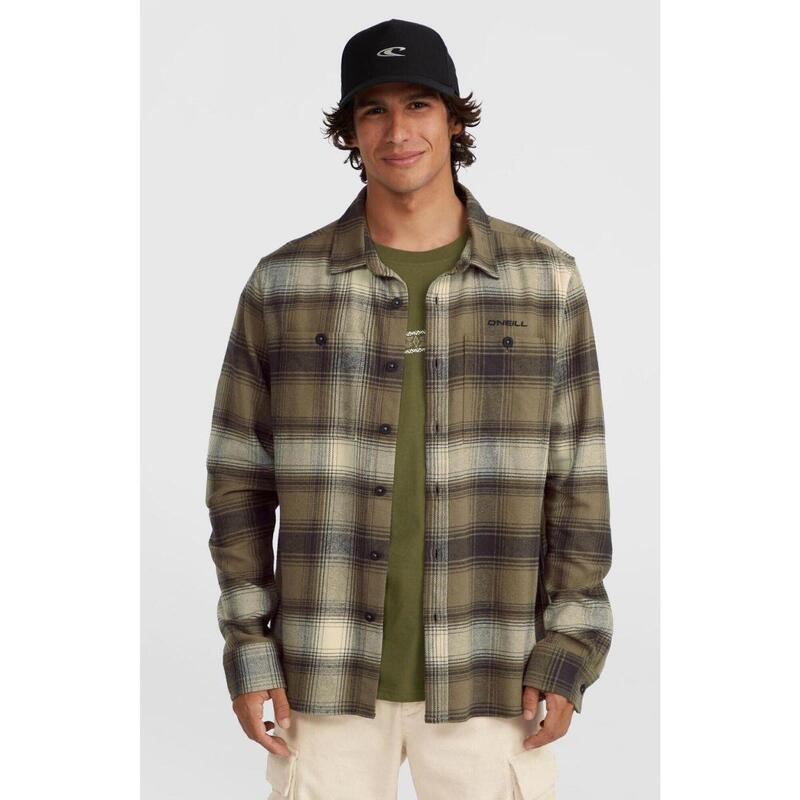 Camasa cu maneci lungi O'Neill TRVLR Series Flannel Check Shirt barbati