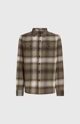 O'neill o'neill hemden o'neill flannel check shirt heren brown check small
