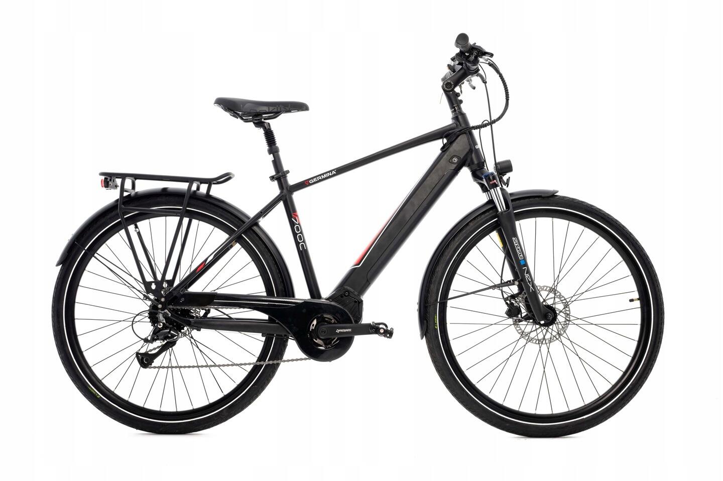 Rower elektryczny trekkingowy męski GERMINA 28