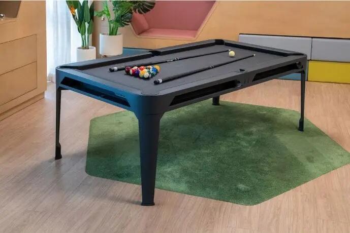 Masă de Biliard Exterior Cornilleau Hyphen Outdoor - Negru, convertibilă 2/7