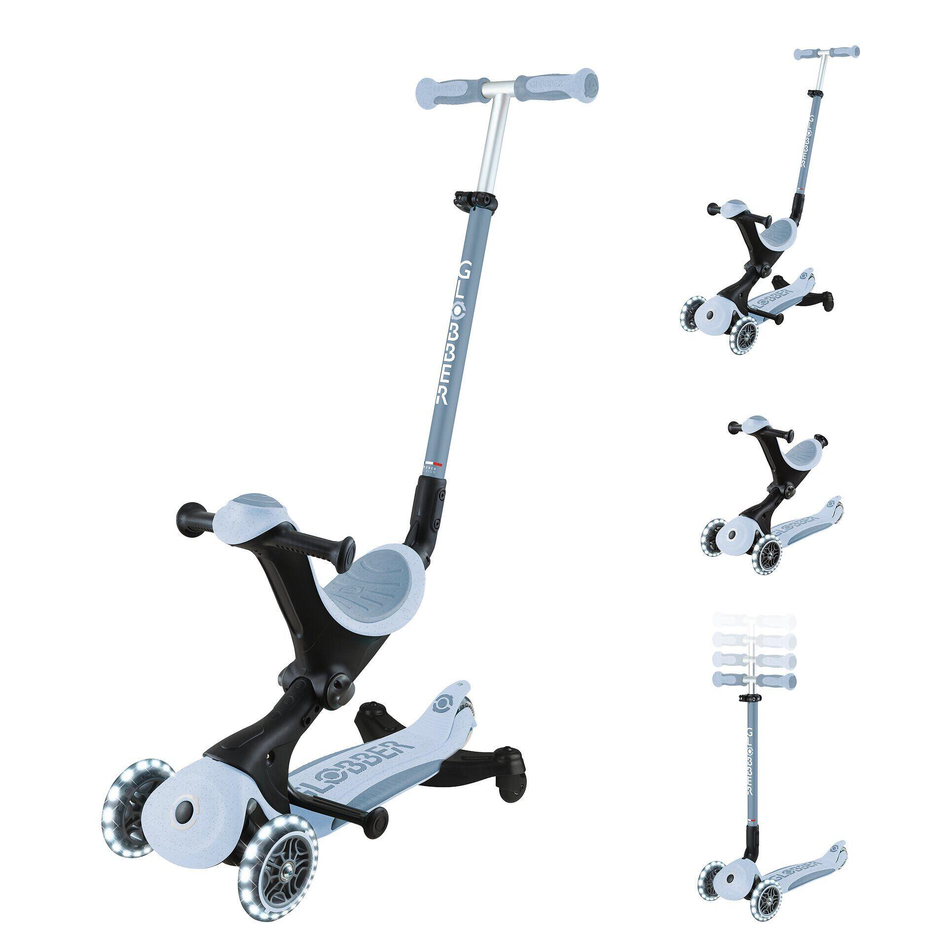 Trottinette évolutive GO-UP DELUXE LIGHTS ECO 360 - Bleu ciel 3/7